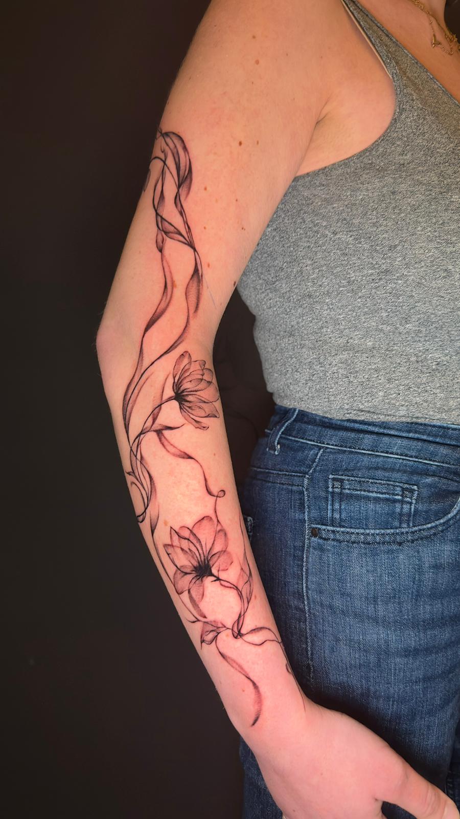 Tattoo work from the Déjà Vu studio gallery
